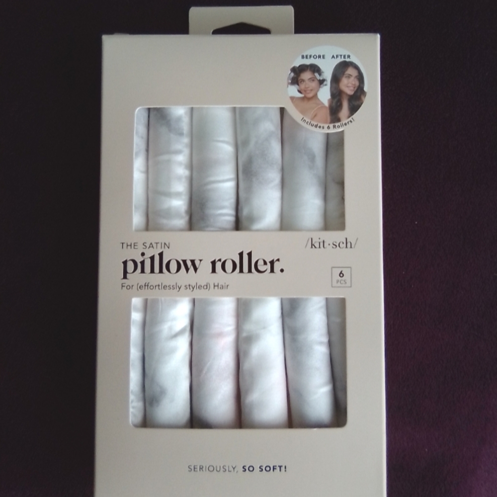 Kitsch Satin Pillow Rollers - Heatless Curls